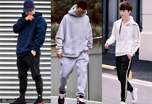 Phối quần jogger với áo Hoodie